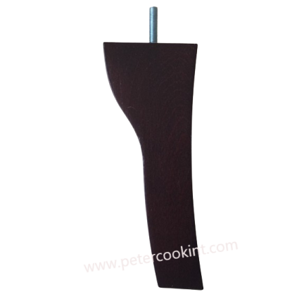 9" (225mm) Mahogany Finish Right Back Leg