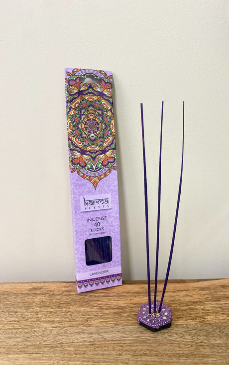 Karma Incense Sticks With Holder
