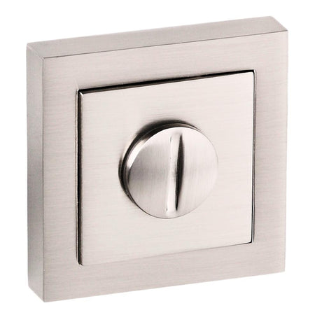 Senza Pari WC Turn and Release on Square Rose - Satin Nickel - SPCWCSN - (Each)