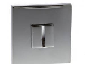 Tupai Rapido 5S Line WC Turn and Release *for use with ADBCE* on 5mm Slimline Square Rose - Bright Polished Chrome - TWCS5SPC - (Each)
