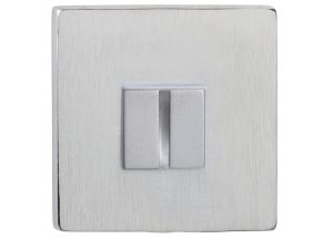 Tupai Rapido 5S Line WC Turn and Release *for use with ADBCE* on 5mm Slimline Square Rose - Satin Chrome - TWCS5SSC - (Each)