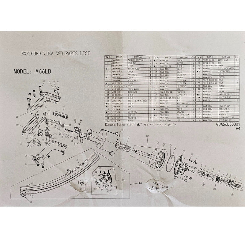 M66LB Clinch Clip Gun