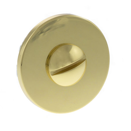 Tupai Exclusivo 5S Line WC Turn and Release *for use with ADBCE* on 5mm Slimline Round Rose - Polished Brass - XTWCR5SPB - (Each)