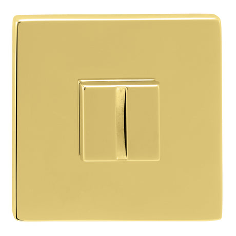 Tupai Exclusivo 5S Line WC Turn and Release *for use with ADBCE* on 5mm Slimline Square Rose - Raw Brass - XTWCS5SRB - (Each)