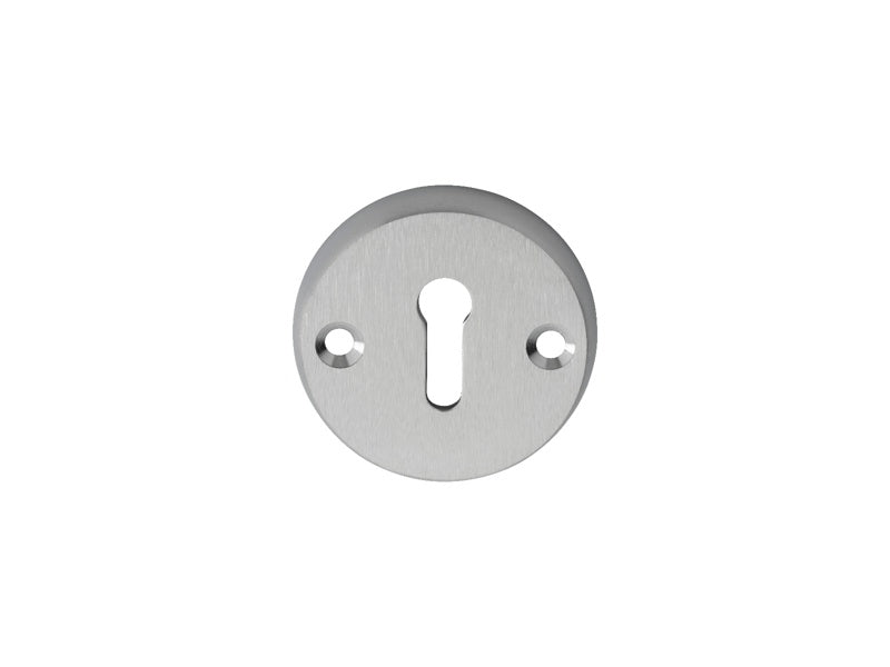 ESCUTCHEON - STANDARD PROFILE (FACE FIX) - SATIN CHROME - 45MM - EACH