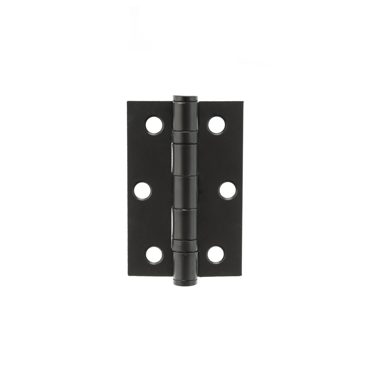 Atlantic Ball Bearing Hinges 3" x 2" x 2mm - Matt Black - Pair