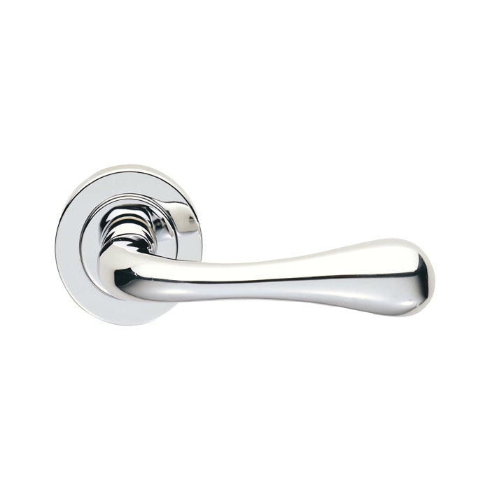 ASTRO LEVER ON CONCEALED FIX ROUND ROSE CRO (POLISHED CHROME) - POLISHED CHROME - 51MM - PAIR