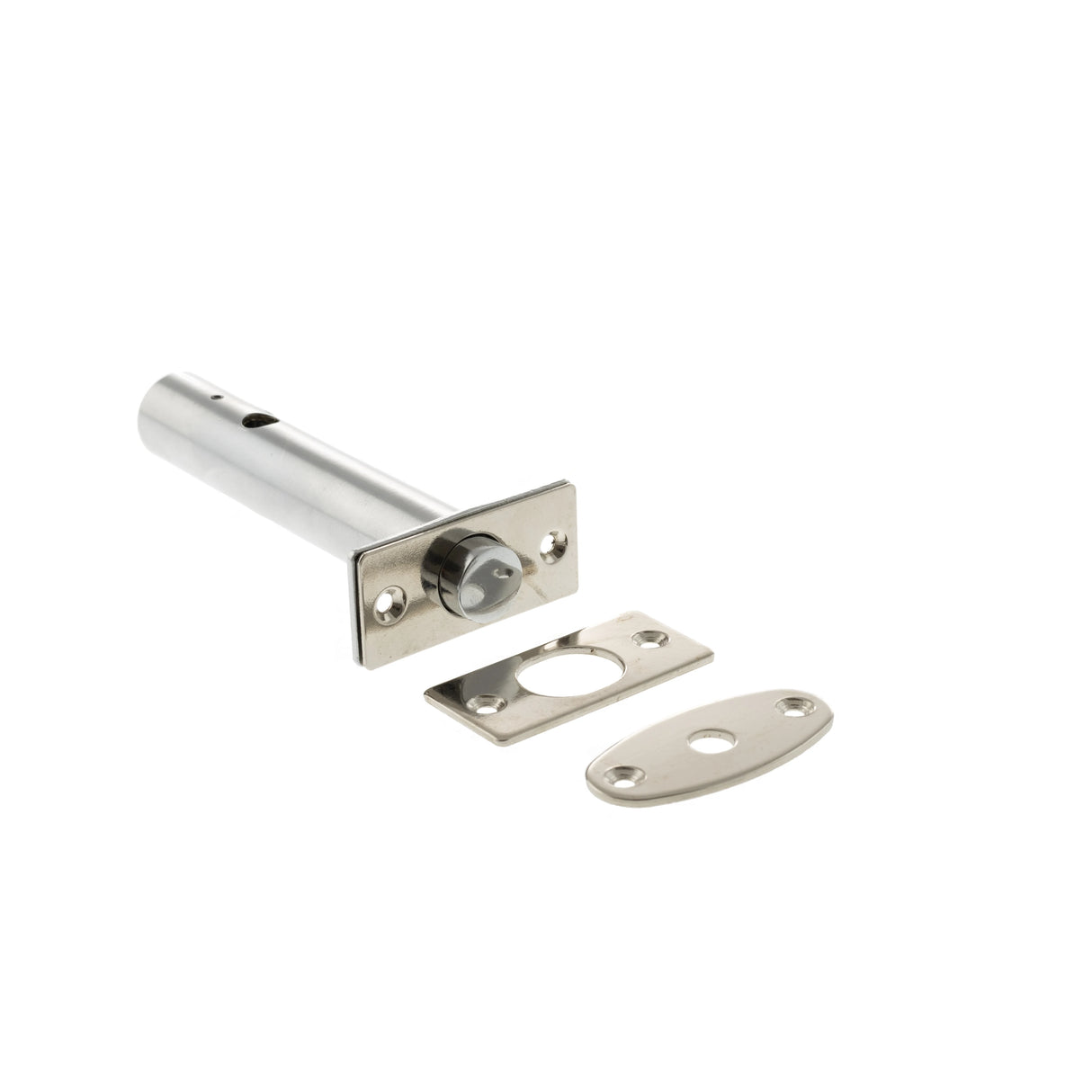 Atlantic Rack Bolt 59mm backset - Polished Nickel - Each