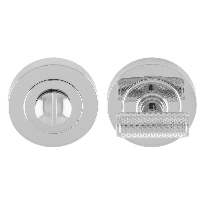 SYNTAX TURN & RELEASE ON CONCEALED FIX ROUND ROSE - Polished Chrome - Each