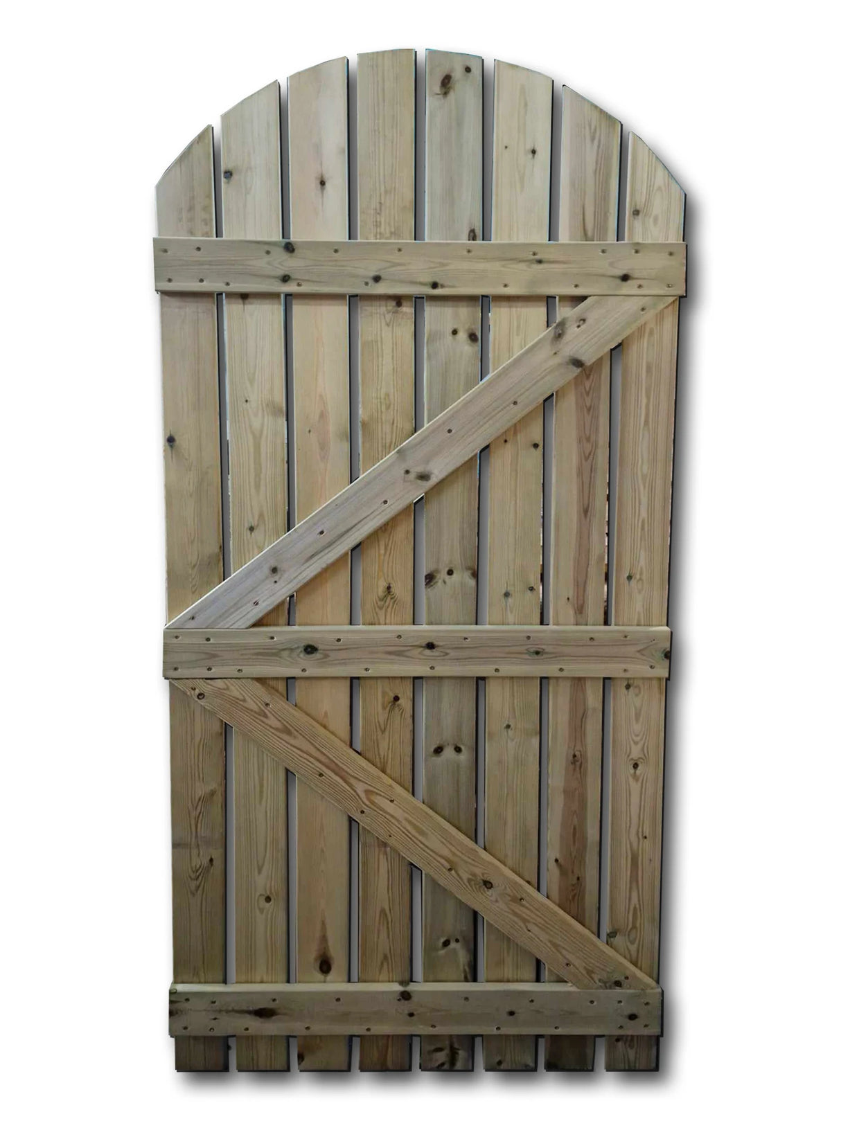 SLATTED GATE 2M HIGH X 90CM WIDE