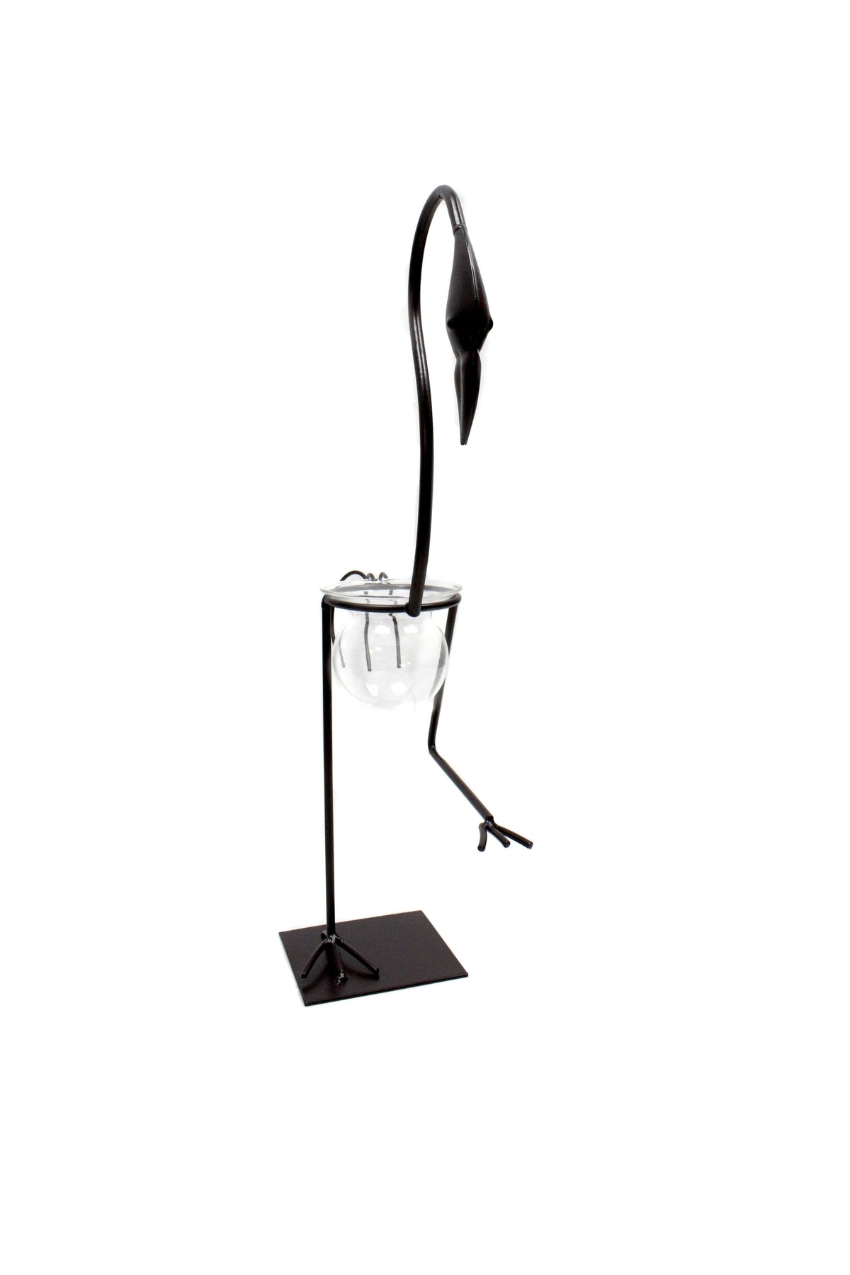 Hydroponic Home Dcor - Tall Flamingo One Pot Stand