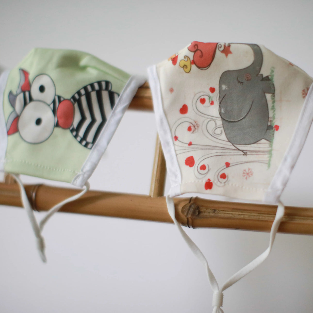 Reusable Fashion Face Mask - Crazy Zebra (Children)