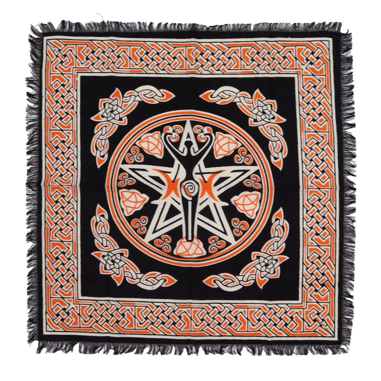Esoteric Fringed Altar Cloth - Earth Mother