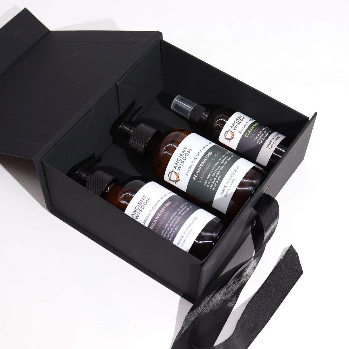 Flat Pack Gift Box - Medium Square (20x18.2x8cm) - Red