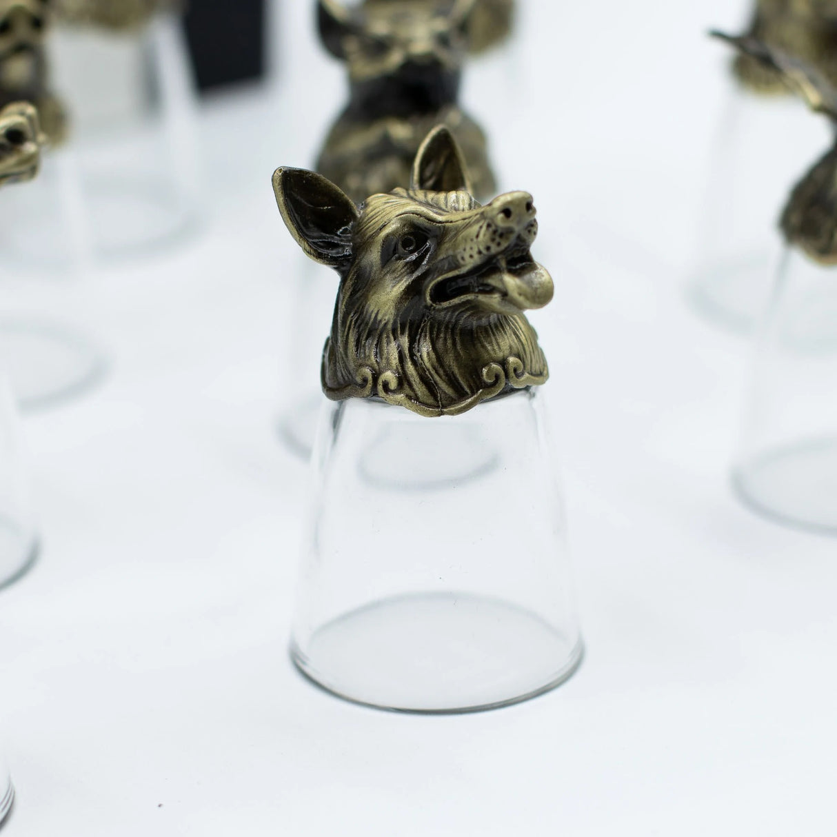 Gift Set of 12 Glasses (25ml) - Forest & Mystical Creatures
