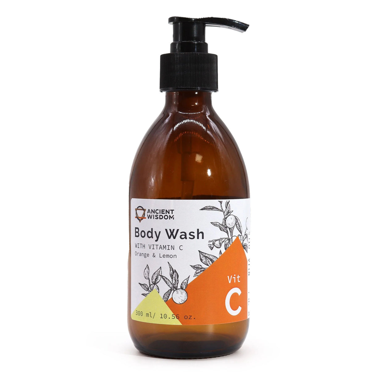 Aromatherapy Body Wash with Vitamin C Orange & Lemon