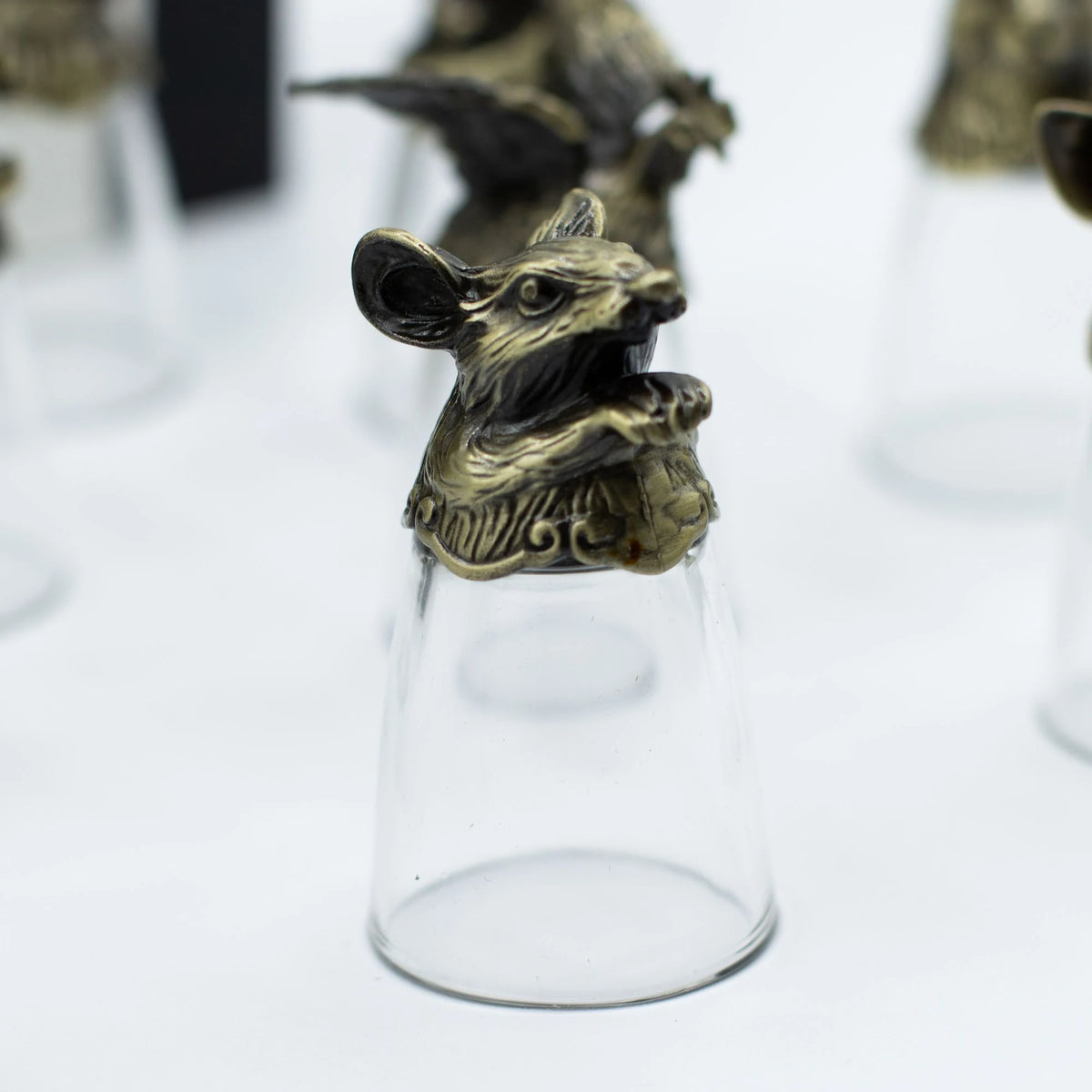 Gift Set of 12 Glasses (25ml) - Forest & Mystical Creatures