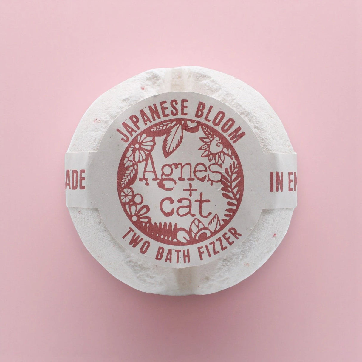 Agnes + Cat Bath Fizzer - Japanese Bloom