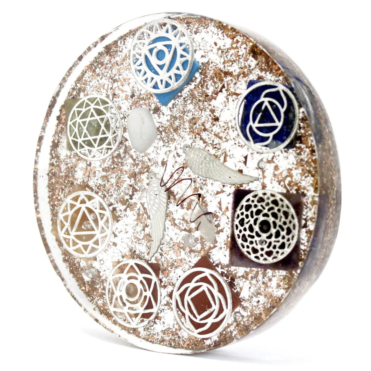 Orgonite Desk Power Packs - Angel Chakra - Lrg