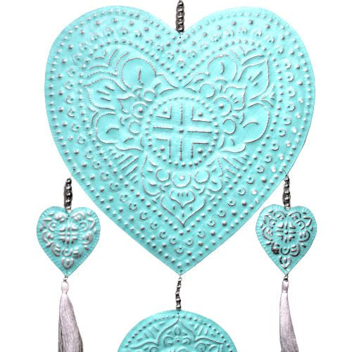 Aluminium Mobile - Hearts (assorted colors)