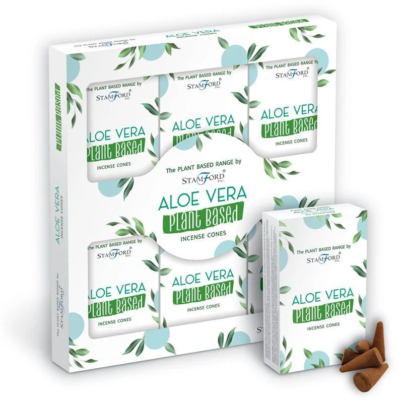 Plant Based Incense Cones - Aloe Vera