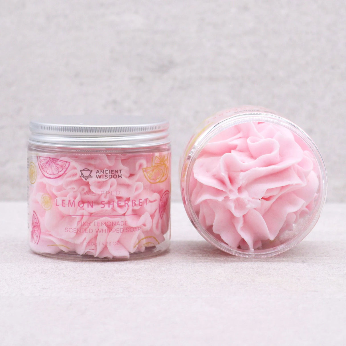 Pink Lemonade Whipped Soap 120g