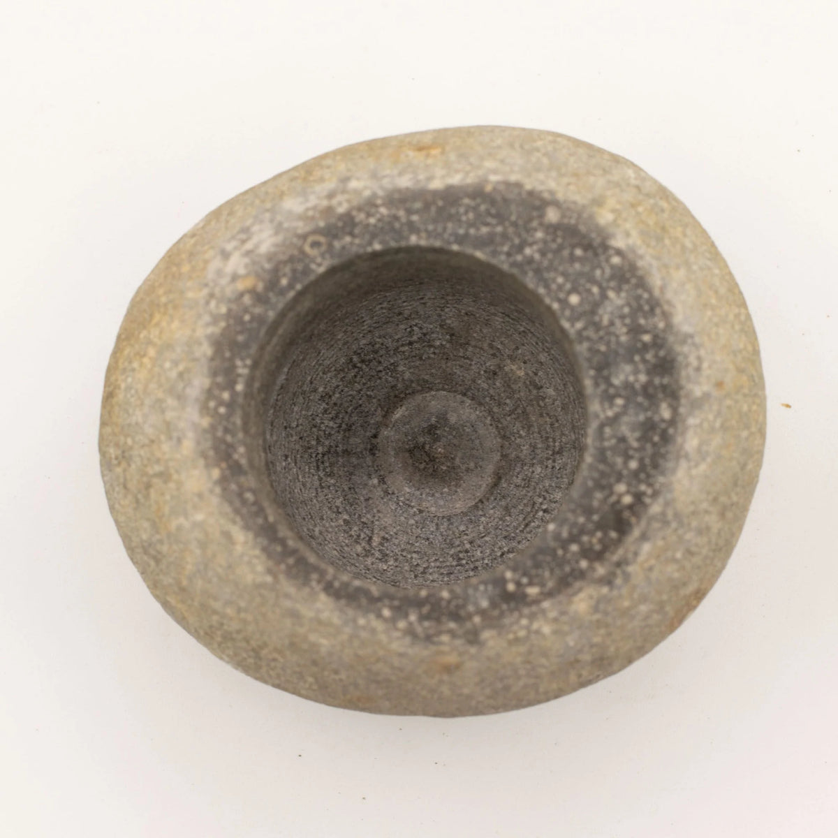 Natural Riverstone Decorative Pestle & Mortar- Large (aprox 15x12cm)