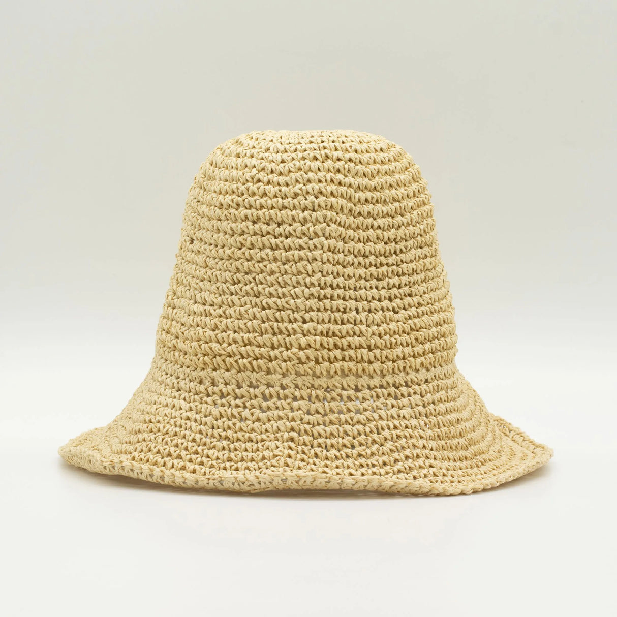 Nomad Sari Floppy Straw Sun Hat - Natural Beige