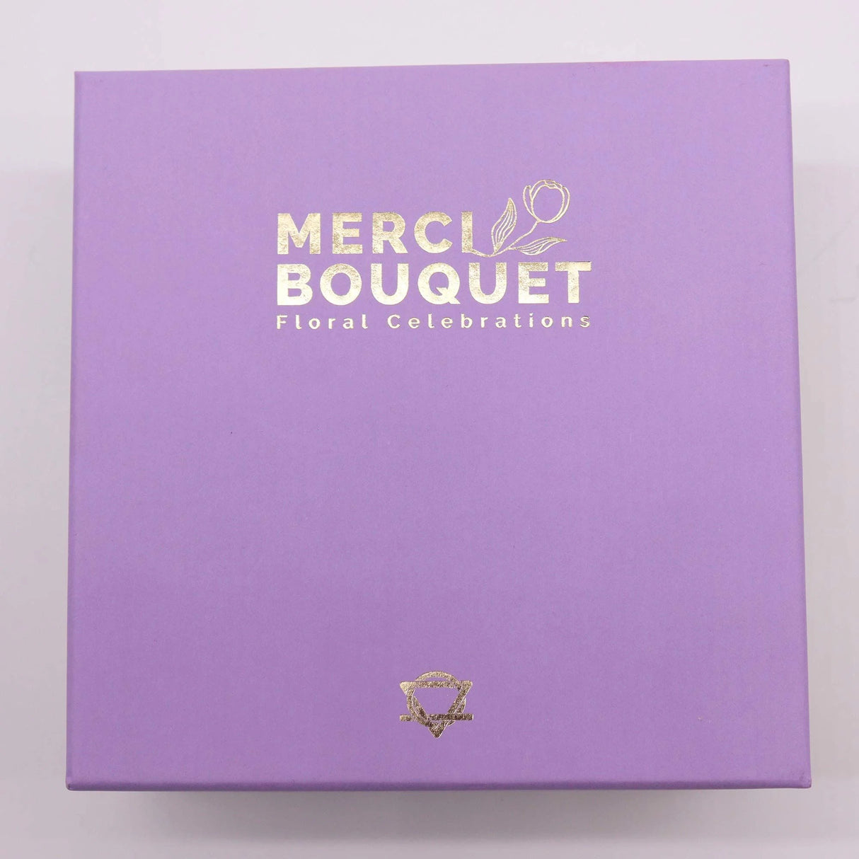 Square Box - Lavender Rose & Carnation