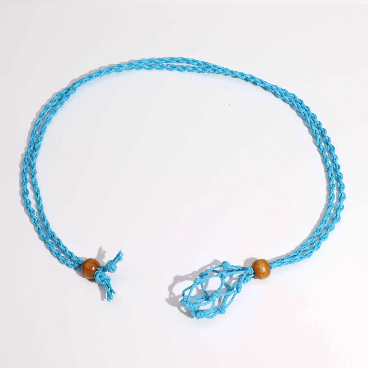 Gemstone Necklace Cord - Blue