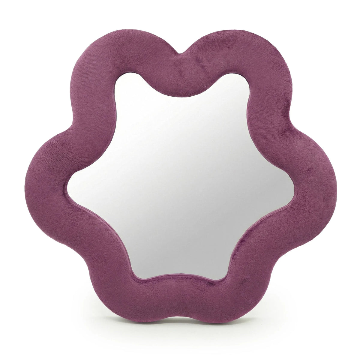 Soft Squiggly Mirror Star Mauve (33x31x2.3cm)