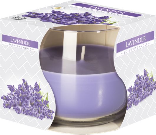 Scented Glass Jar Candle - Lavender