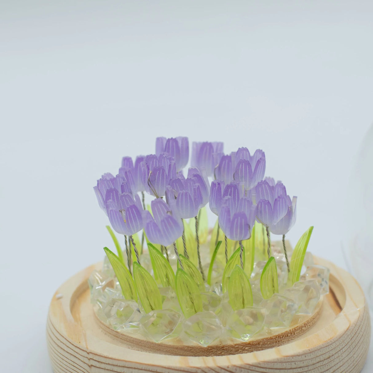 Floral Glow Garden Dome - 20 Tulips - LED USB
