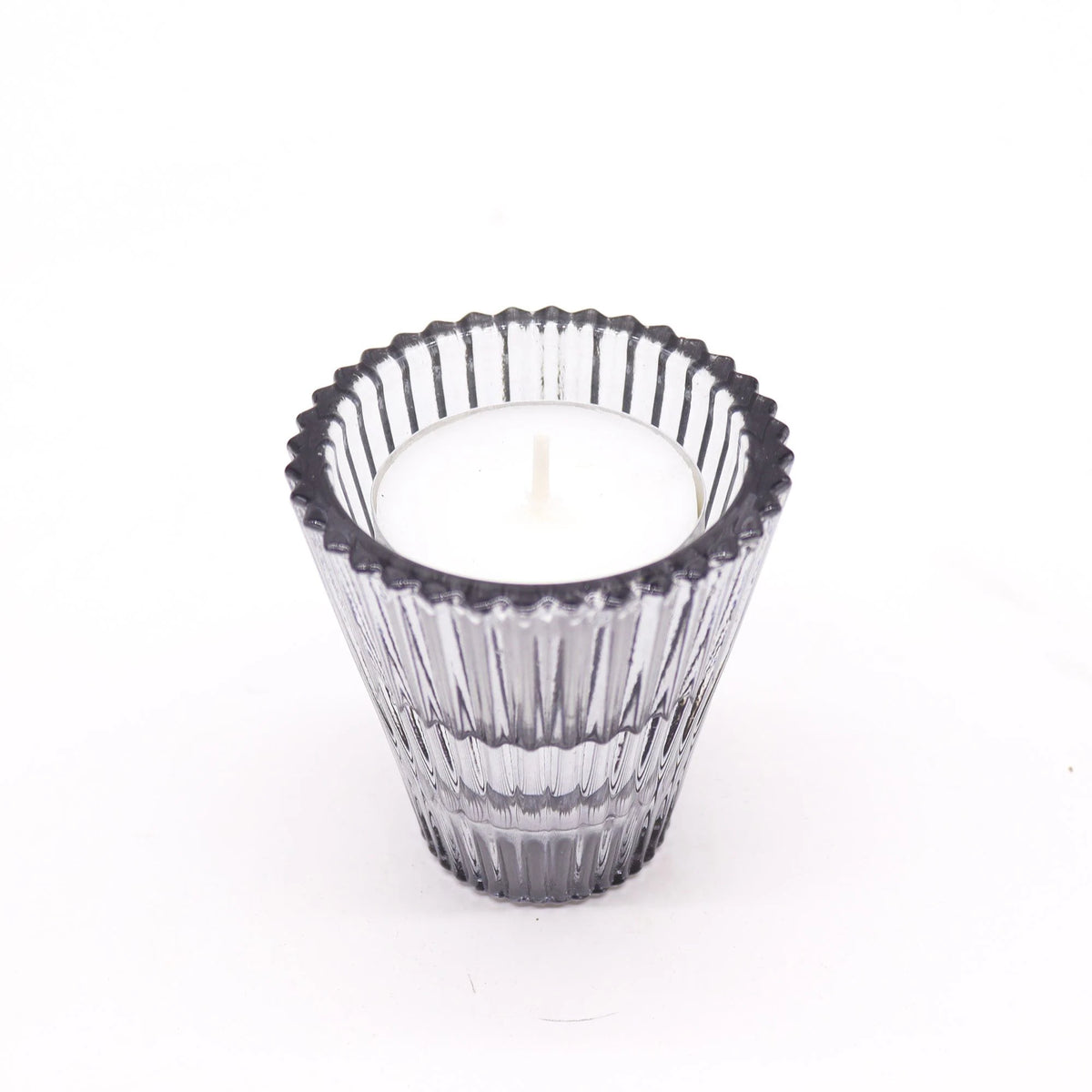 Flip Dinner Candle / Tealight Holder - Midnight Grey