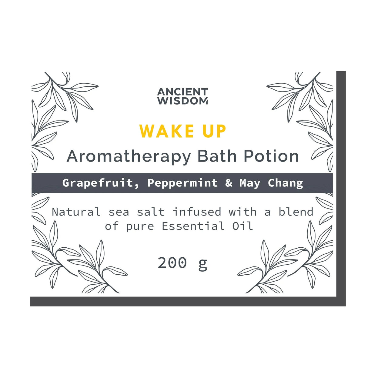 Bag Labels for Wake Up (4 sheets of 18)