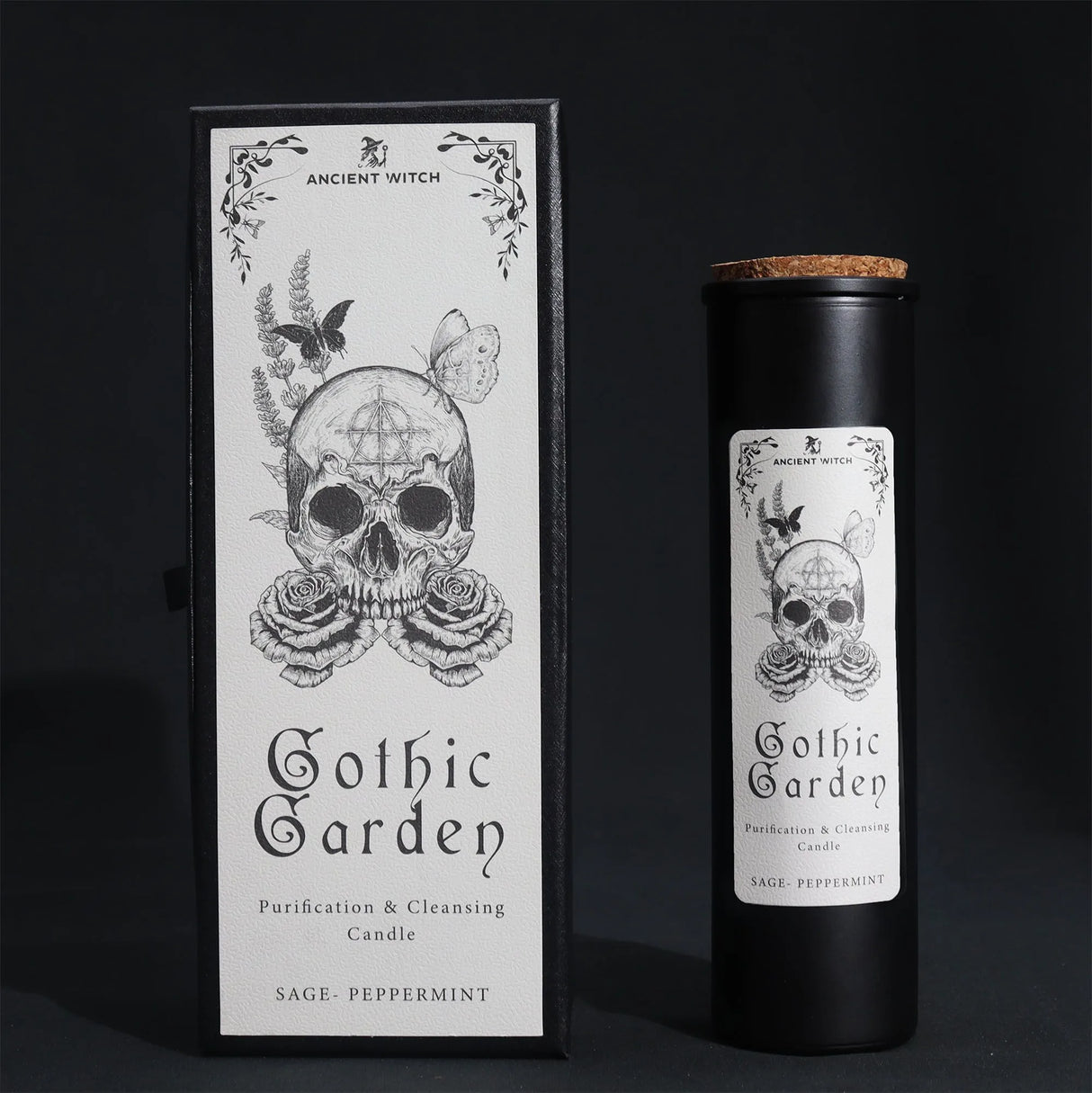 Ancient Witch Ritual Candles - Gothic Garden