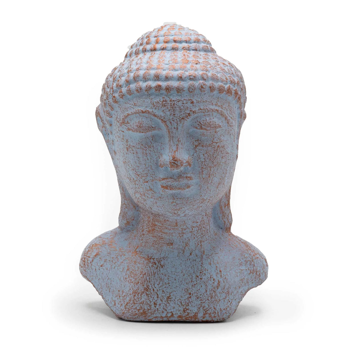 Tranquility Buddha Head - Blue Copper