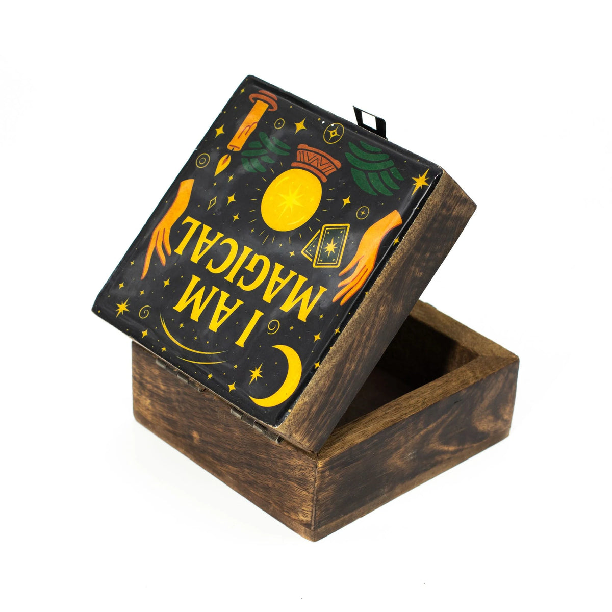Small Enamelled Box - I am Magical