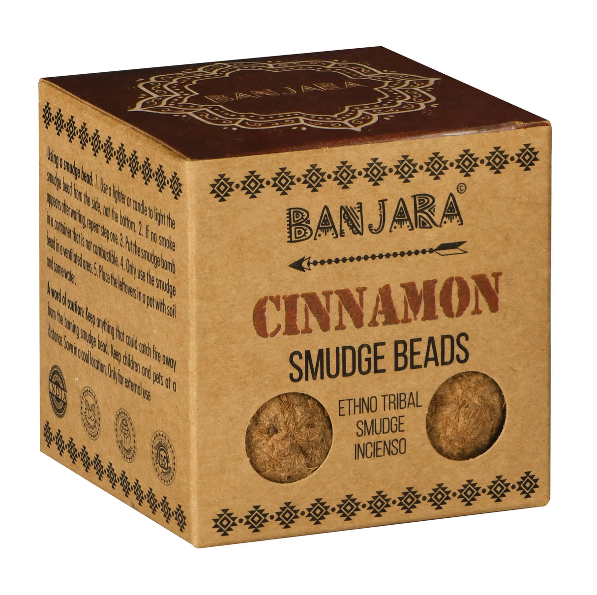 Banjara Smudge Beads - Cinnamon