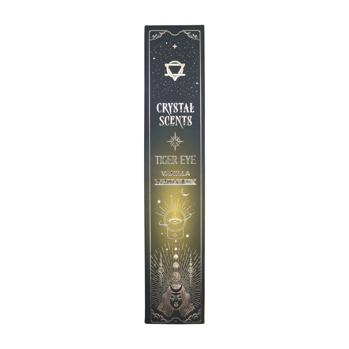 Tiger Eye Crystal Scents Smudge Incense - Vanilla