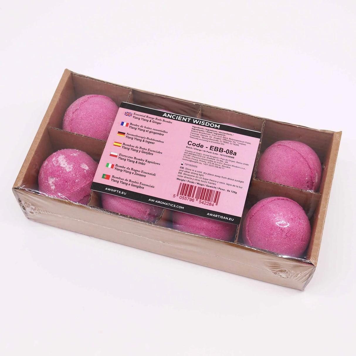 Essential Oil Bath Bomb - Ylang Ylang & Ginger