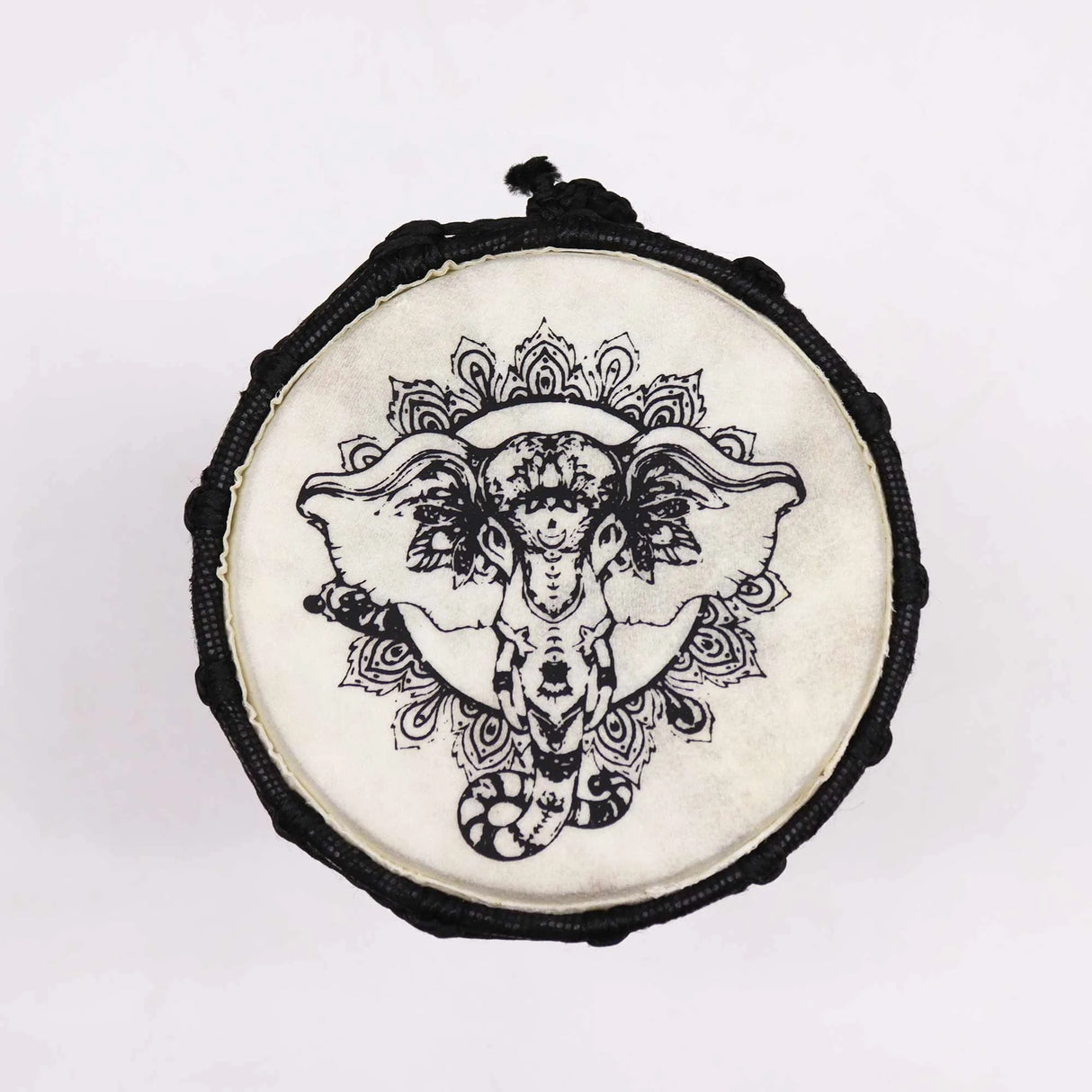 Elephant Wide Top Djembe Drum - 20cm
