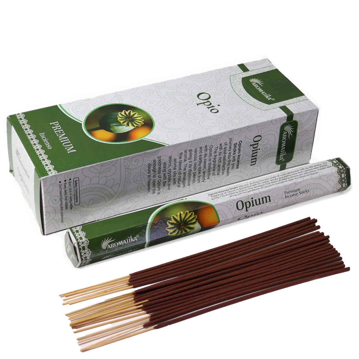 Aromatika Charcoal Free Hex Incense - Opium