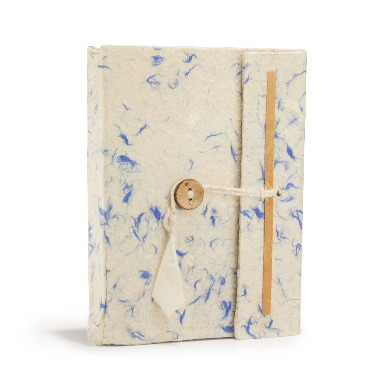 Lokta Mixed Blue Cotton Notebook Medium (15x12cm) 45 Leaves