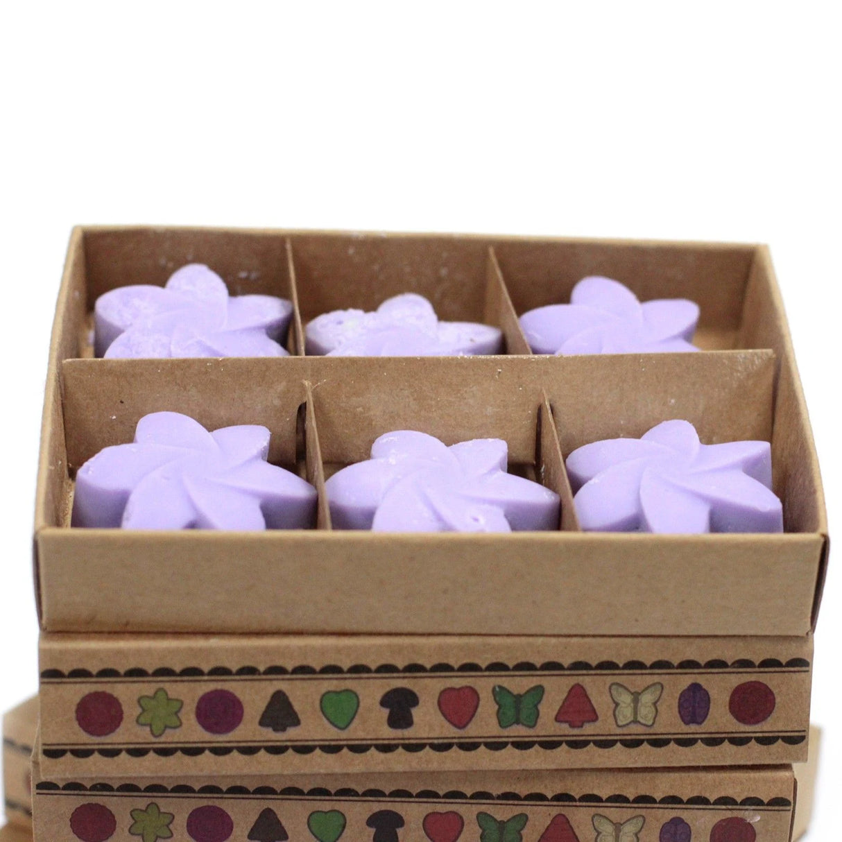 Box of 6 Wax Melts - Lavender Fields