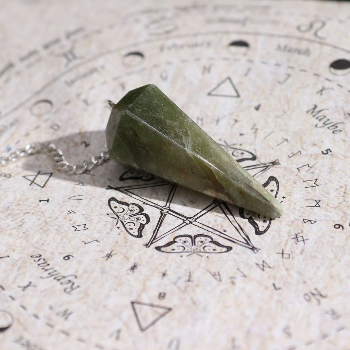 Ancient Witch Spell Incense - Prosperity - Aventurine Pendulum