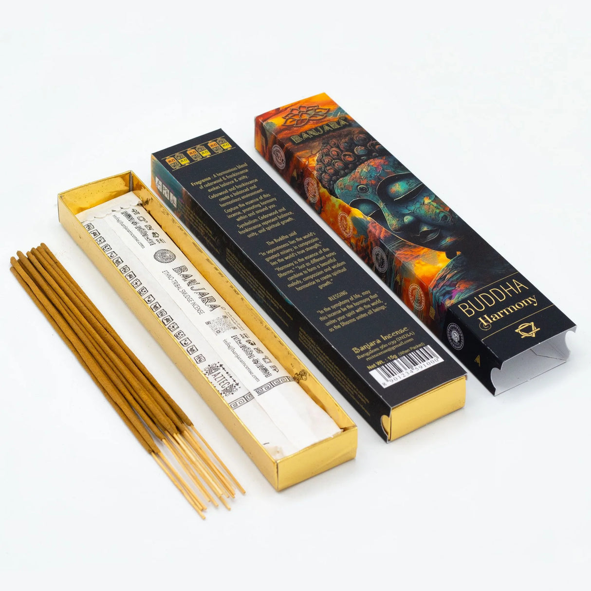 Banjara Buddha - Set of 6 - Box