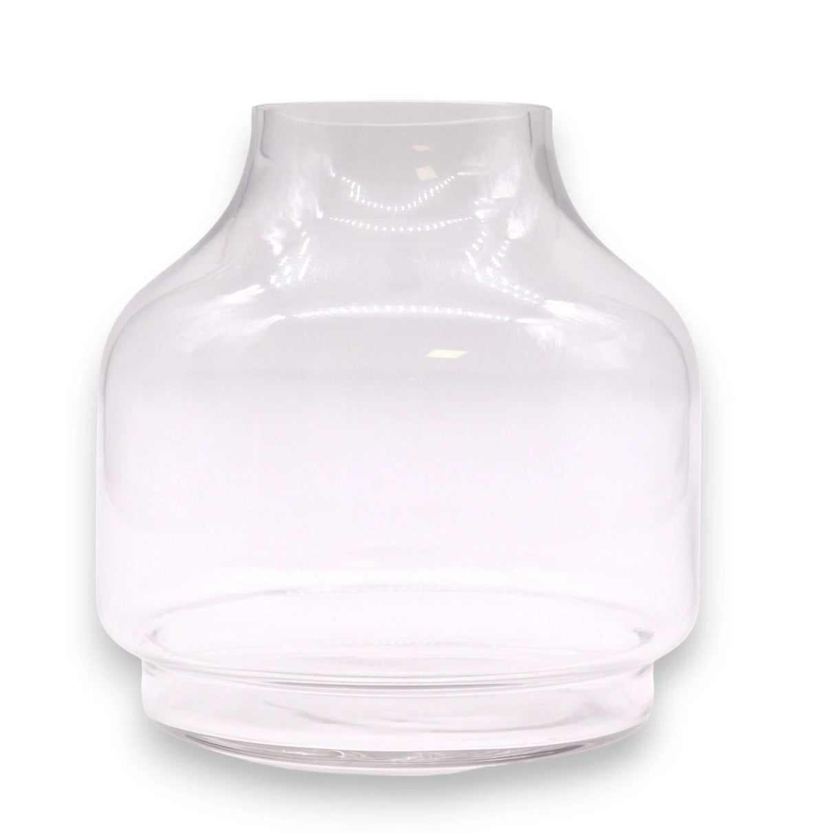 Medium Ball Top Terrarium on Dark Tung Wood