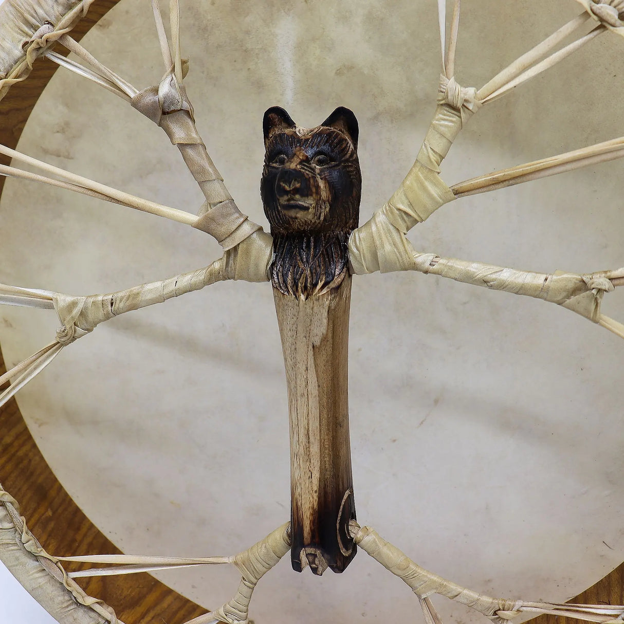 Spirit of the Bear - Shaman Drum & Stick- Tunable - 40cm