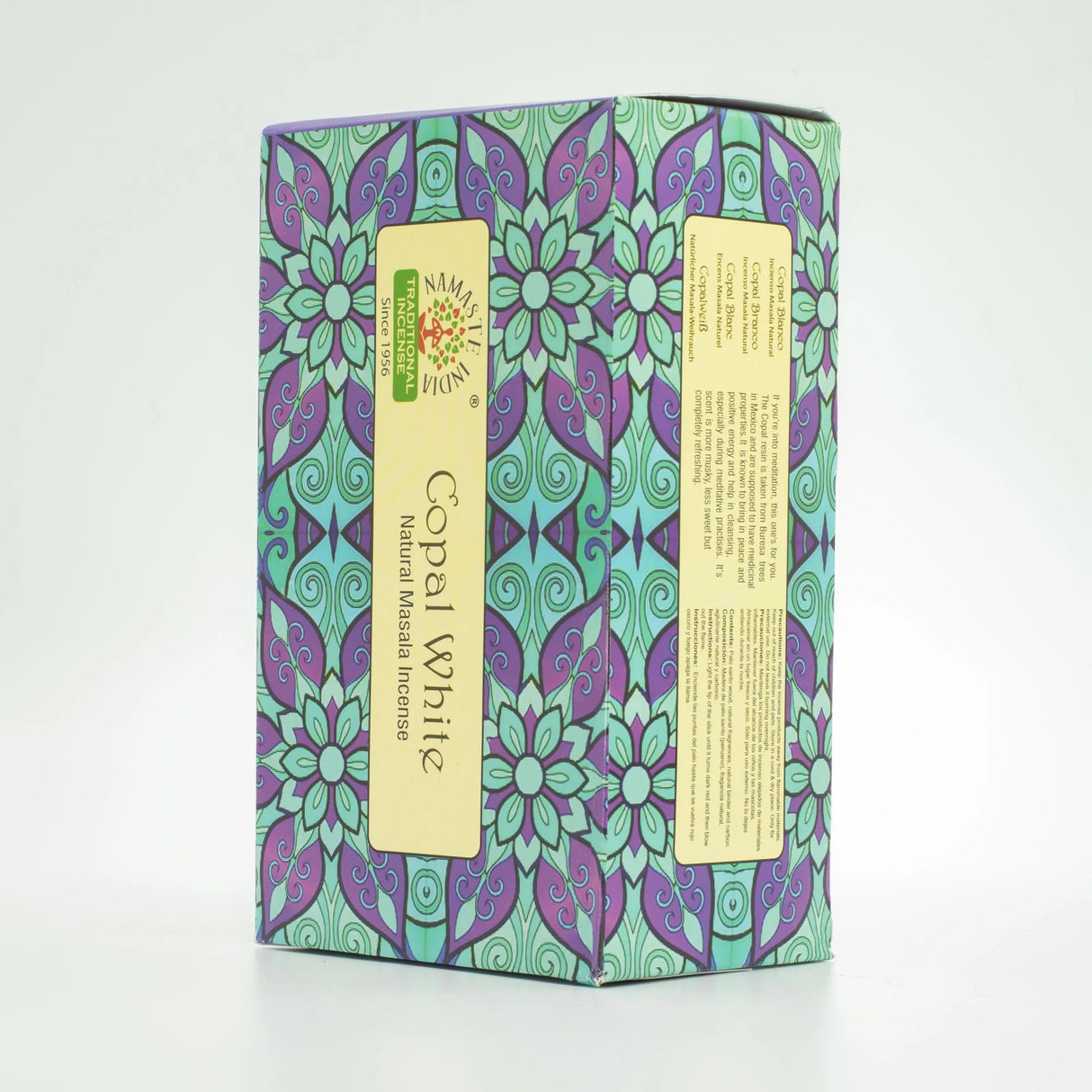 Namaste Mandala Masala Incense - Copal White